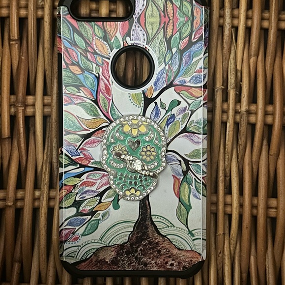 Colorful Tree Design Phone Case - Picture 2 of 5